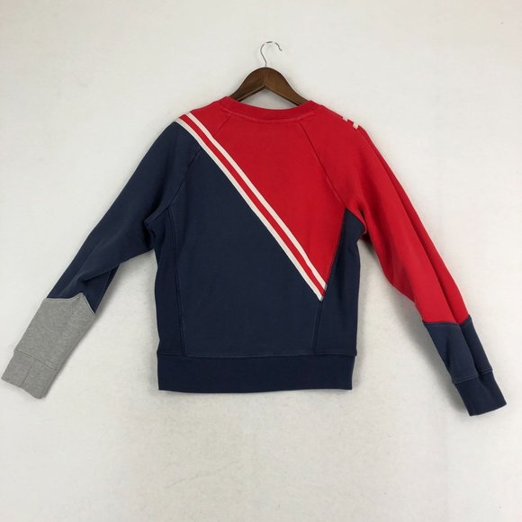 Champion VTG Women's Size Small Reverse Weave Colorblock Crewneck Sweatshirt - Picture 9 of 9